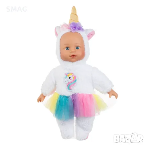 Кукла Бебе Облечено като Еднорог 30см S_1243887
