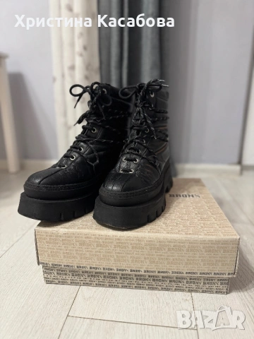 Боти BRONX естествена кожа 40 номер