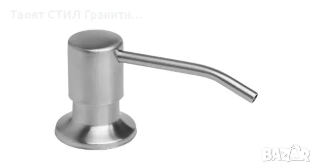 Промо к-т Бял мивка смесител дозатор сифонкухненска мивка от гранит модел Осло 60 XXL Top 580 x 500 , снимка 3 - Мивки - 49573680