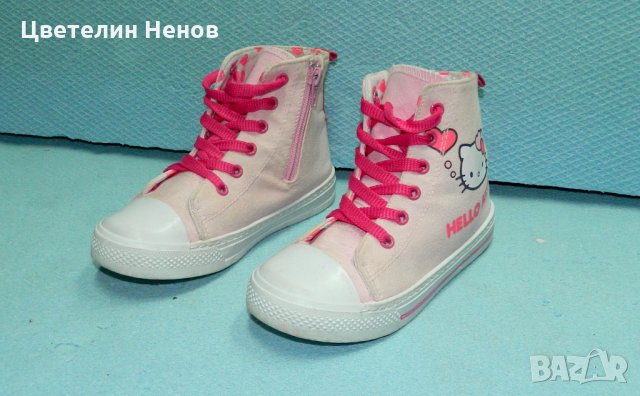платнени кецове  HELLO KITTY  номер 31, снимка 6 - Детски маратонки - 28617207
