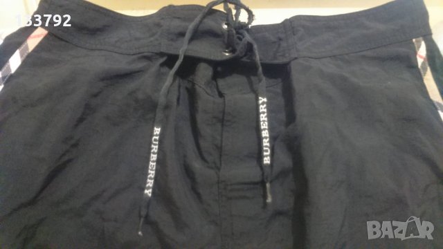 черни плувни къси панталони Burberry, снимка 1 - Къси панталони - 22254143