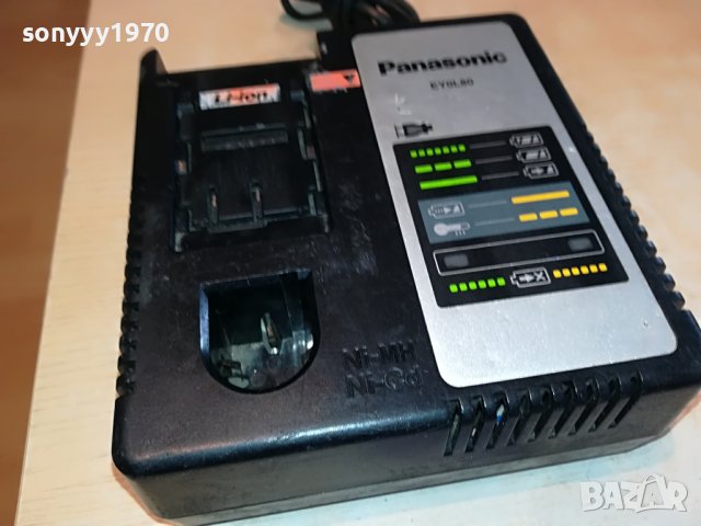 PANASONIC EY0L80 LI-ION NI-MH NI-CD BATTERY CHARGER-ENGLAND 0503231031, снимка 10 - Винтоверти - 39889431