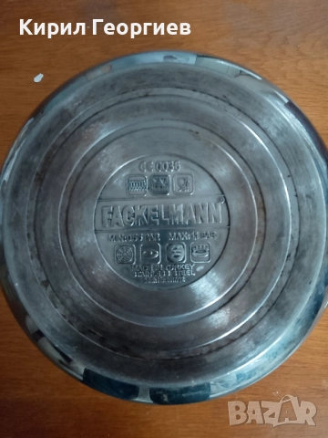 Тенджера под налягане Fackelmann, снимка 4 - Съдове за готвене - 52800846