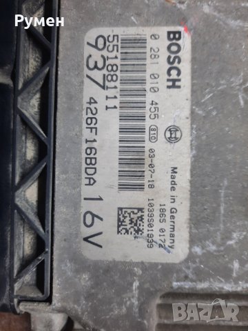 Компютър двигател за Alfa Romeo 147 Hatchback (2000-11-01 - 2010-03-01) 1.9 JTD 0 281 010 455 , снимка 2 - Части - 32299621