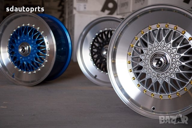 15" Джанти Classic 4X100 4X114.3 7" ET30 VW Golf BMW 3 E21 E30 Honda, снимка 6 - Гуми и джанти - 32233928