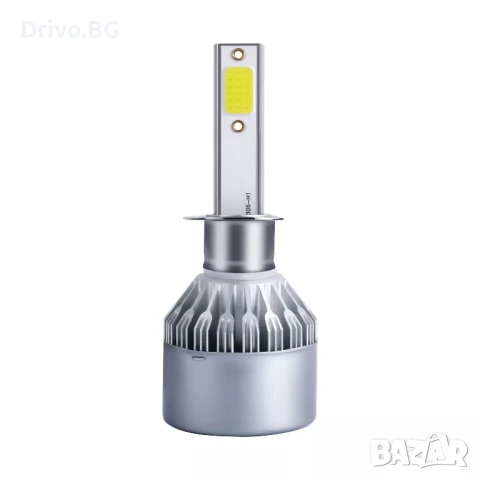 Гаранция! Висококачествени LED Крушки за Фарове 72W за H1, H4 и H7, снимка 3 - Аксесоари и консумативи - 50544418