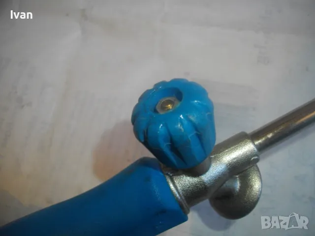 НЕМСКА ДЪЛГА 94см ГАЗОВА ГОРЕЛКА ф35мм ЗА ФЛАКОН ГАЗ ПРОПАН-БУТАН КАТО НОВА CHF, снимка 10 - Други инструменти - 48409099