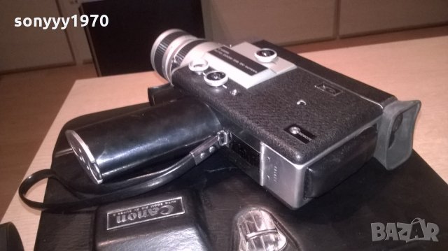 ПОРЪЧАН-canon 518sv super8-made in japan-внос франция, снимка 11 - Камери - 26761142