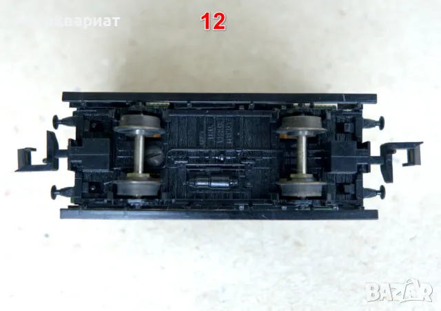 Товарни и пътнически вагони N (1:160) - от 9 до 12, снимка 16 - Колекции - 49365656