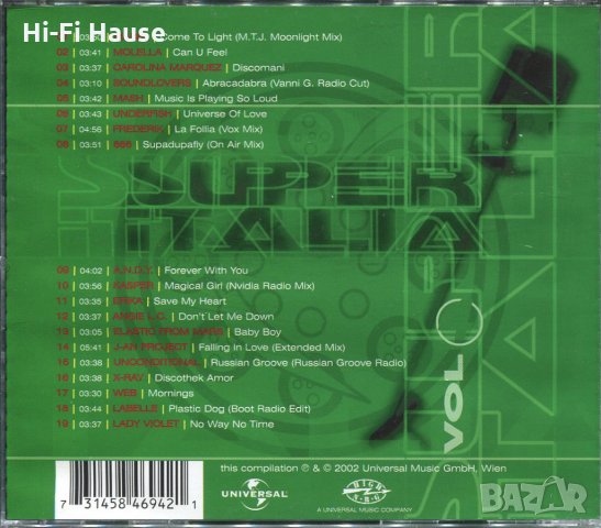 Super Italia - Vol 4, снимка 2 - CD дискове - 34705070
