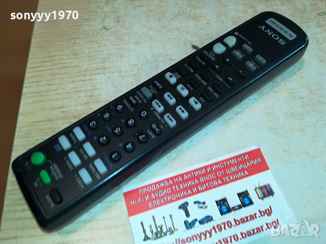 sony rm-u306b av system 2 remote-swiss 2304221721, снимка 4 - Ресийвъри, усилватели, смесителни пултове - 36545916