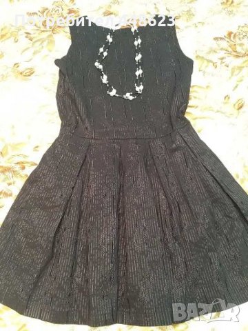  Дамска нова  рокля в черен цвят , снимка 2 - Рокли - 27943056