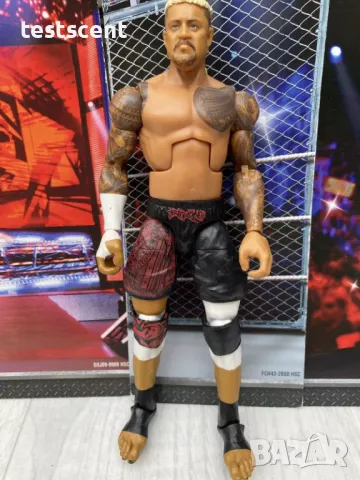Екшън фигура WWE Solo Sikoa Bloodline Соло Сикоа Elite Mattel играчка figure, снимка 4 - Колекции - 48407280
