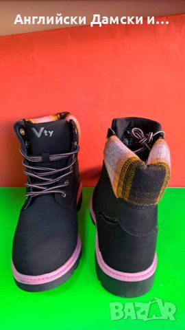 Английски дамски боти- Vty, снимка 3 - Дамски боти - 38455494