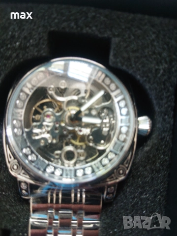 Автоматичен ,механичен, водоустойчив часовник time corridor, ненадраскваемо стъкло ,водоустойчив., снимка 7 - Мъжки - 52244562