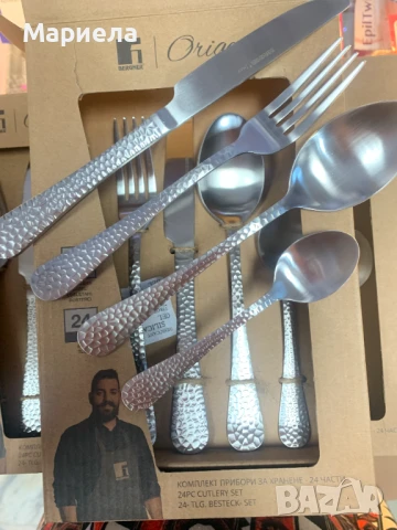 Комплект прибори Bergner / 24 Части, снимка 5 - Прибори за хранене, готвене и сервиране - 51137642