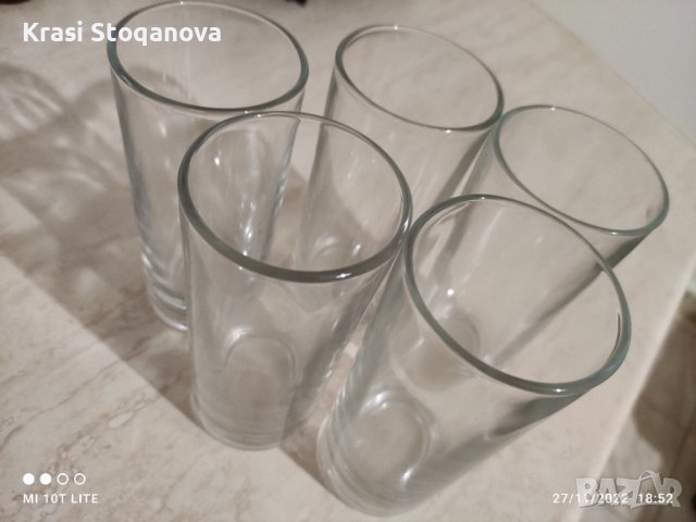Стъклени Чаши - Сервиз , снимка 3 - Чаши - 38818931