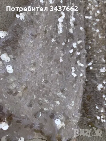 Елегантна блуза с пайети , снимка 6 - Блузи с дълъг ръкав и пуловери - 48201008