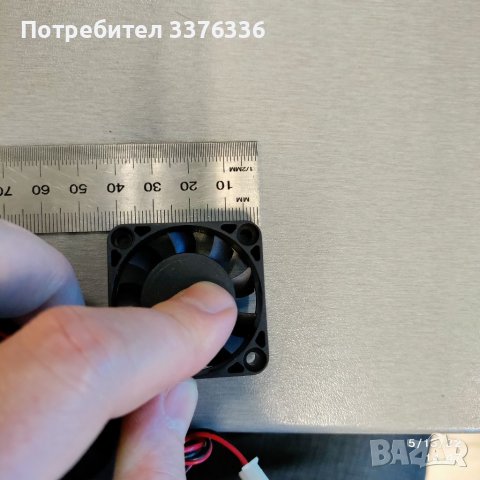 Вентилатор  40х40х11мм 24v, 0,1А, снимка 3 - Друга електроника - 36753815