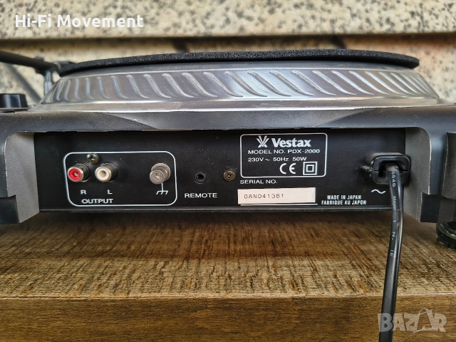 Професионален японски грамофон за DJ.  VESTAX PDX 2000, снимка 2 - Грамофони - 52698638