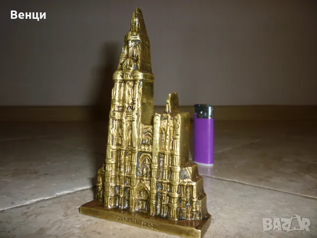 Бронзова Пластика Фигура, снимка 2 - Антикварни и старинни предмети - 48376269