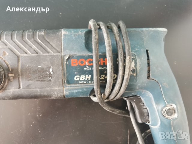 Перфоратор Bosch GBH 2-24 D, 790W, 2,7J, 06112A0000, снимка 2 - Други инструменти - 37609102