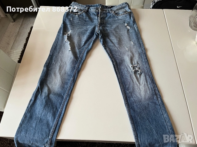 Мъжки Дънки Just Cavalli размер 33, снимка 3 - Дънки - 51484700