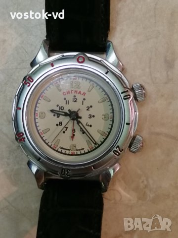 ВОСТОК СИГНАЛ ЗВЪНЕЦ - РАБОТЕЩ ЧАСОВНИК , снимка 10 - Мъжки - 43078645