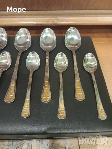 Лъжици с позлата , снимка 6 - Прибори за хранене, готвене и сервиране - 48105310