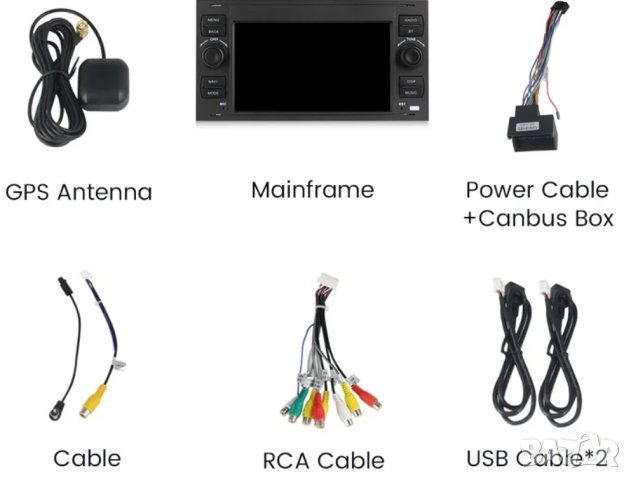 Мултимедия с Андроид за Ford Focus, S-Max, Mondeo 9, Galaxy, C-Max, Kuga, Двоен дин, с Android, Ford, снимка 7 - Аксесоари и консумативи - 43450657