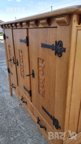 Шкаф рустик масив №73, снимка 3 - Шкафове - 53228347