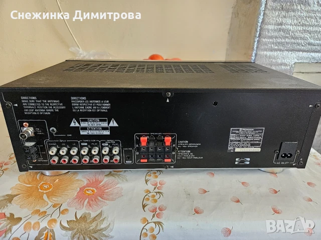 Стерео ресийвър Pioneer SX-303RDS, снимка 6 - Ресийвъри, усилватели, смесителни пултове - 51098359