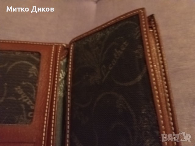 Tod's марково портмоне 150х90мм ново естествена кожа, снимка 10 - Портфейли, портмонета - 43466722