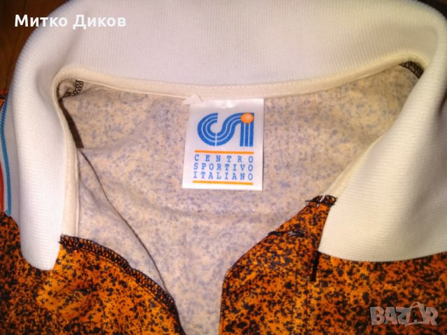 Съдийска тениска игрална първенство на Италия винтидж размер Л, снимка 4 - Футбол - 28736610