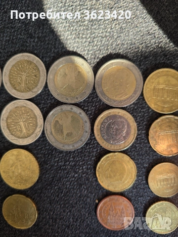 2/1/0.50/0.20/0.10/0.05 монети, снимка 4 - Нумизматика и бонистика - 53333453
