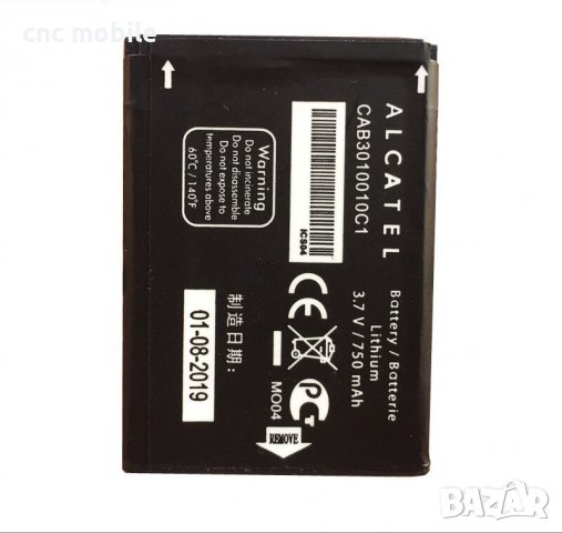 Батерия Alcatel CAB3010010C1 - CAB30M0000C1 , снимка 3 - Оригинални батерии - 39002818