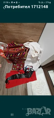 Народни носии,престилка и помпони за глава, снимка 2 - Други - 50304515