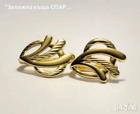 Дамски обеци-2.33гр., снимка 1