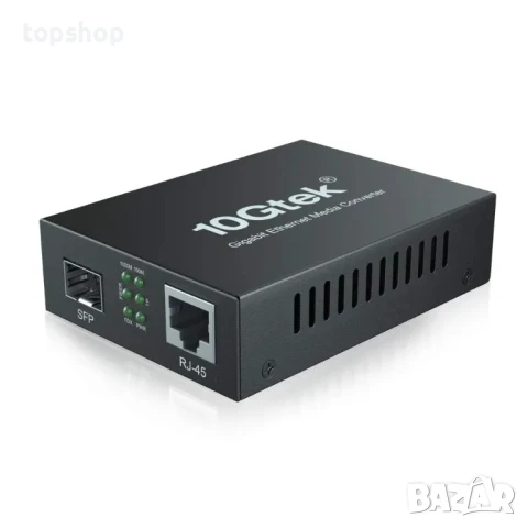 10Gtek 1.25g 10/100/1000m Media Converter SFP Slot