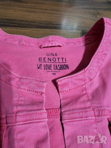 Розово дънково яке/ сако, снимка 5 - Якета - 52086132