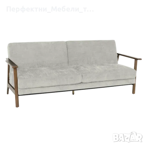 ПРОМО!Диван 3местен разтегателен,зелена плюш дамаска и супер комфортен, снимка 2 - Дивани и мека мебел - 49220614