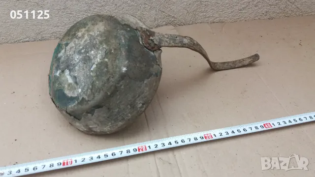 кован бакърен меден тиган , снимка 11 - Антикварни и старинни предмети - 49762196