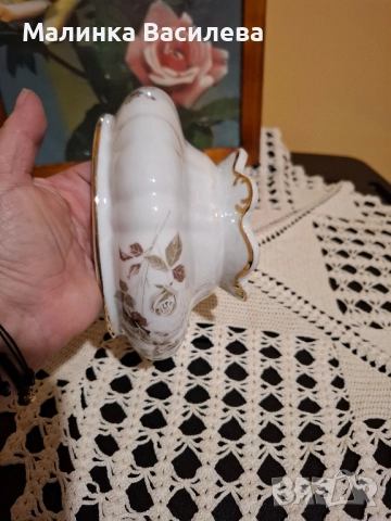 Порцеланова бомбониера , снимка 6 - Колекции - 52350251