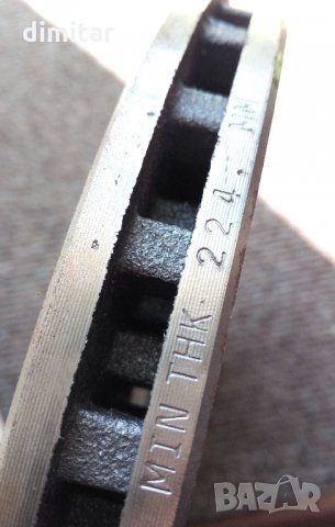 Спирачни дискове и накладки МВ клас А,В, снимка 4 - Части - 32527242