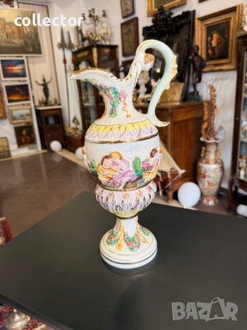 Кана от италиански порцелан Capodimonte. №7882