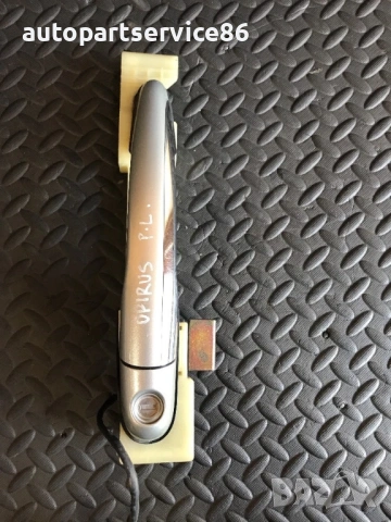 Външна дръжка за предна лява врата сребристо за KIA Opirus 3.5 (2006), снимка 2 - Части - 53282337