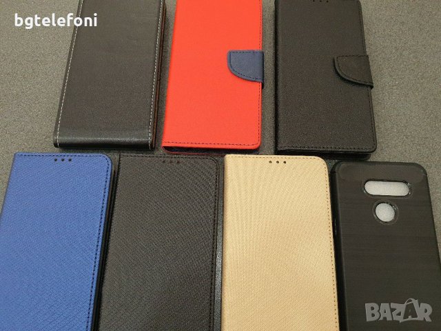 LG K50S калъфи и силикон CARBON  и черни тефтери за LG K41S,K51S,K50,K40, снимка 4 - Калъфи, кейсове - 28754314