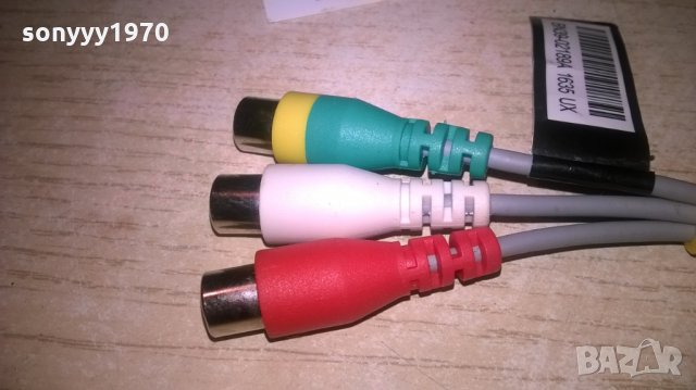 преход а/в-3 чинча към жак 3.5мм, снимка 2 - Други - 27497355