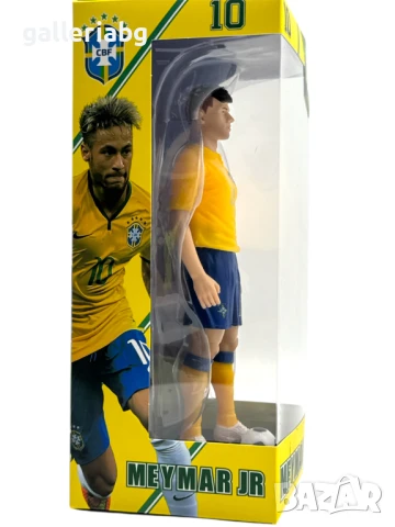 Фигурка Neymar Jr. с екип на Бразилия №10, снимка 2 - Фигурки - 51263010