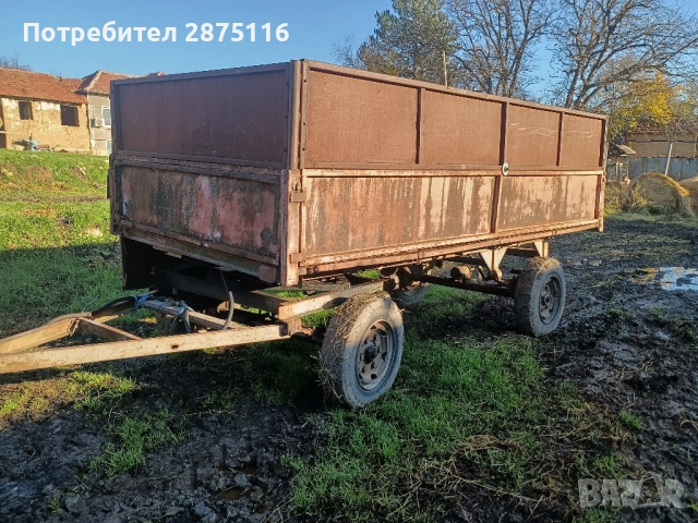 Самосвално ремарке 4 т. 